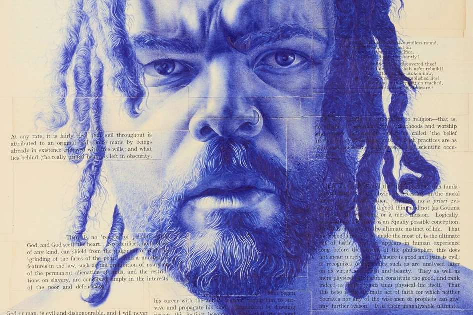 Habib Hajallie’s meticulous ballpoint pen drawings
