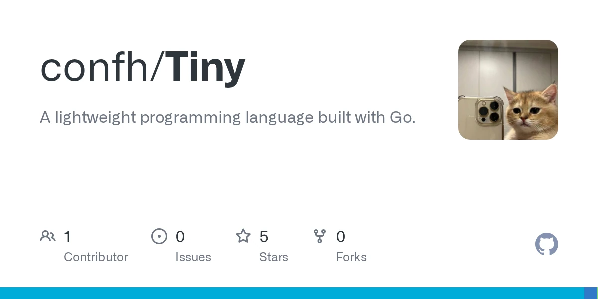 Show HN: Tiny – An interpeted dynamic langauge with inline Go native functions