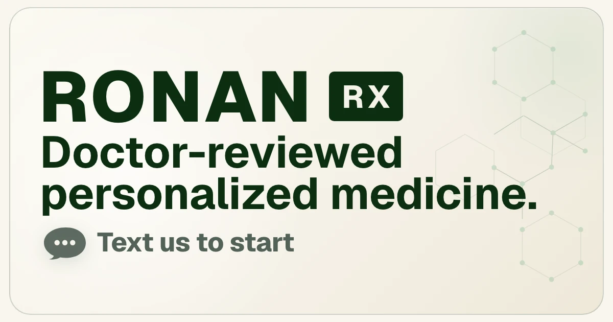 Launch HN: RonanRX (YC S26) – Personalized Peptides and GLP-1s