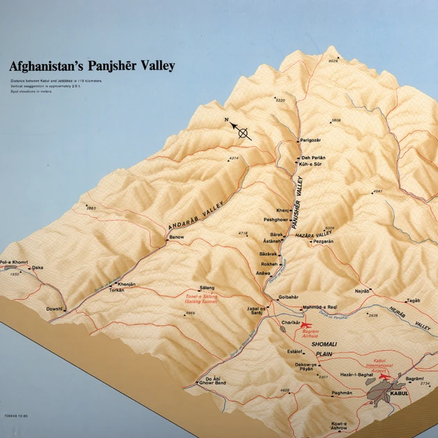 Declassified CIA Cartography Maps from the 1980s