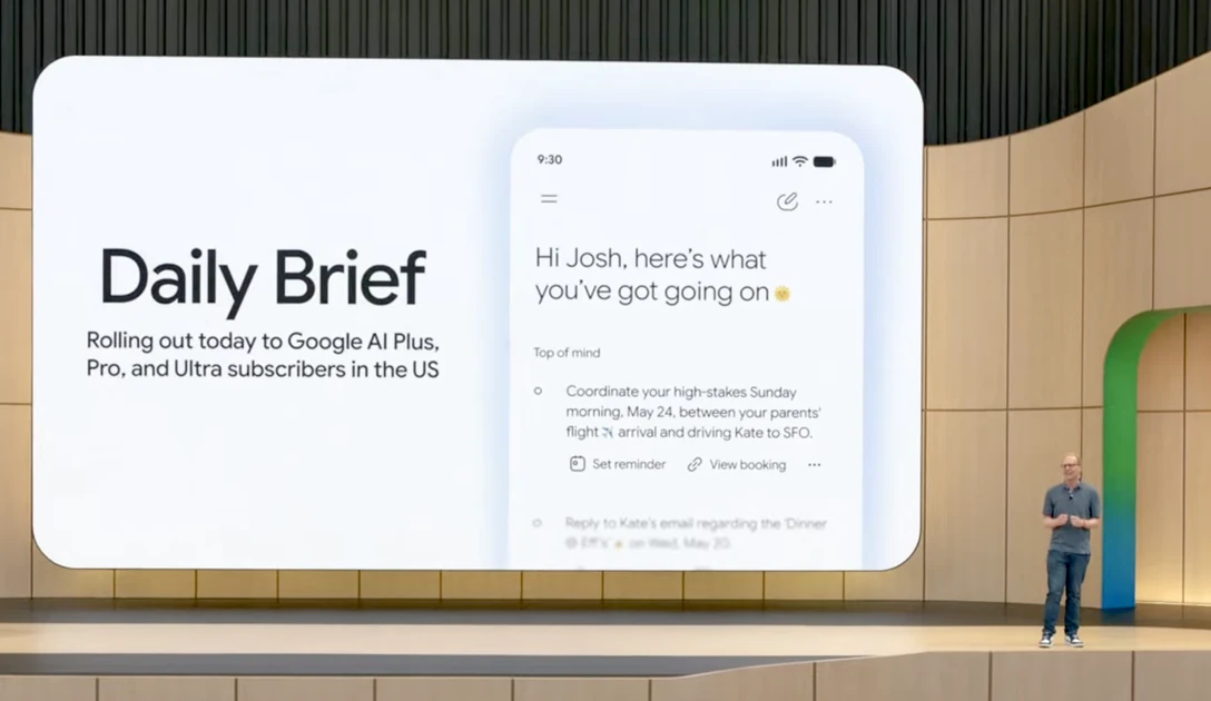 Google wants to give you an AI-driven 'Daily Brief'