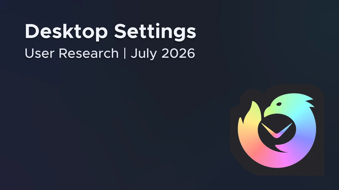 Thunderbird Desktop settings research: what we learned from your feedback
