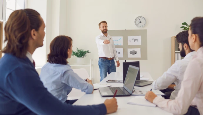Who trains the marketers when the training work is gone?