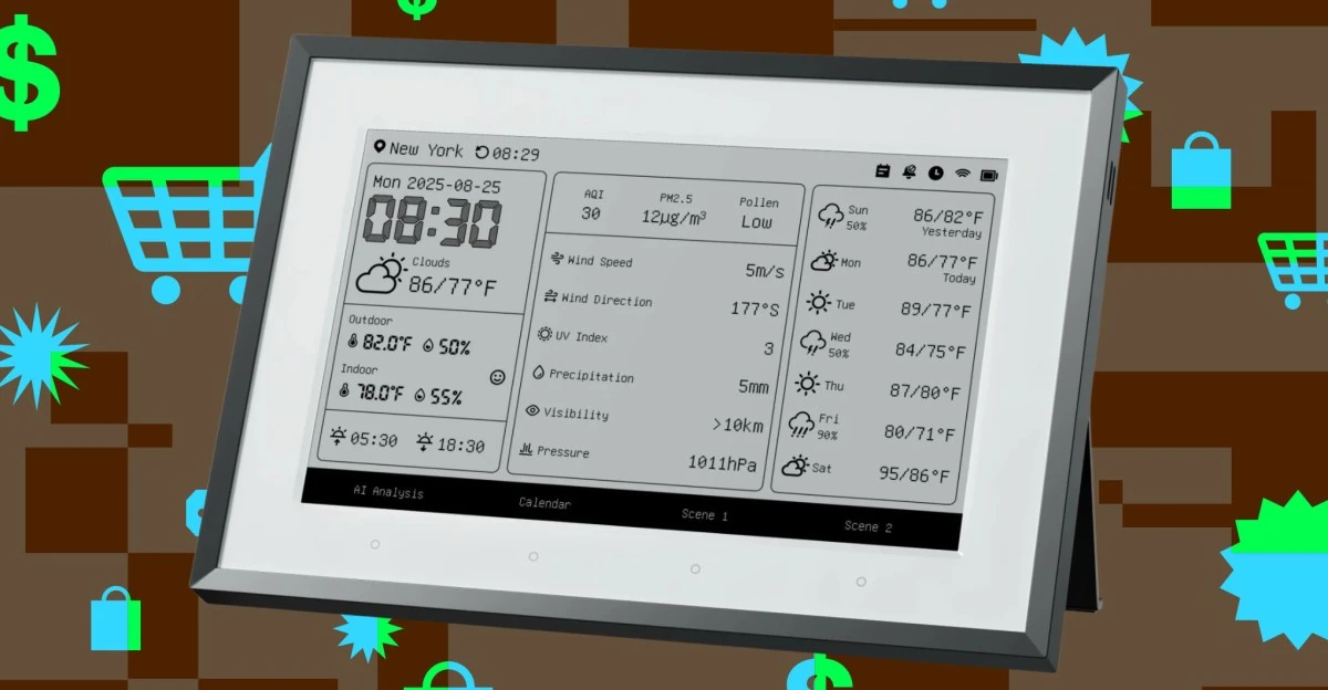SwitchBot’s E Ink Weather Station is already 20 percent off