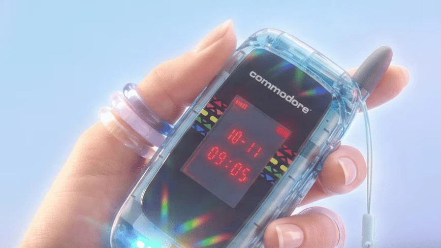Commodore’s comeback flip phone runs your apps but bans the doomscroll