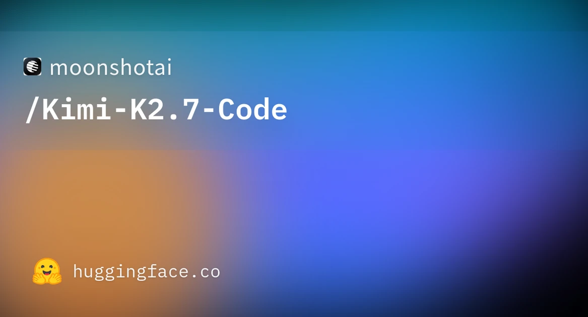 Kimi K2.7-Code: open-source coding model with better token efficiency