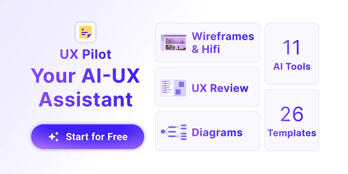 UX Pilot - Superfast UX/UI Design with AI