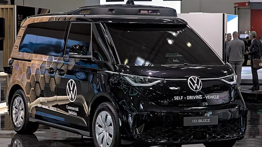 Volkswagen enters the robotaxi race with a shared shuttle service in Hamburg