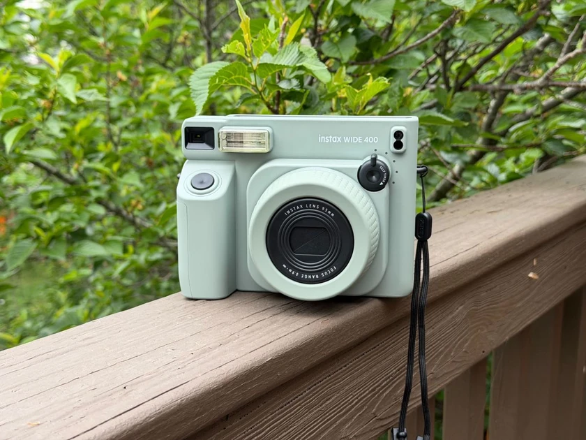 The Instax Wide 400 builds on instant photography’s simplicity and stretches it, literally