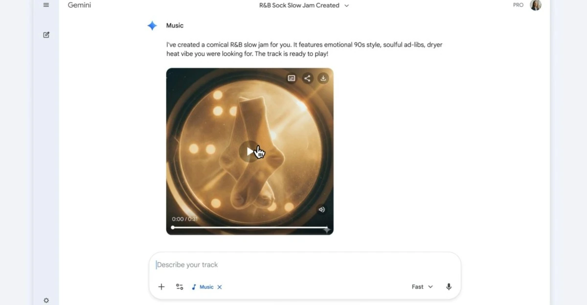 Google’s AI music maker is coming to the Gemini app