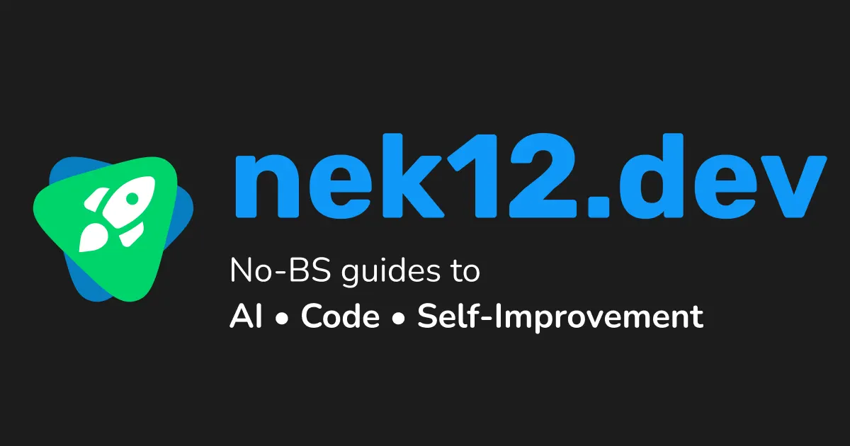 I spent 400 hours working with AI agents and found the best one - here it is. | nek12.dev