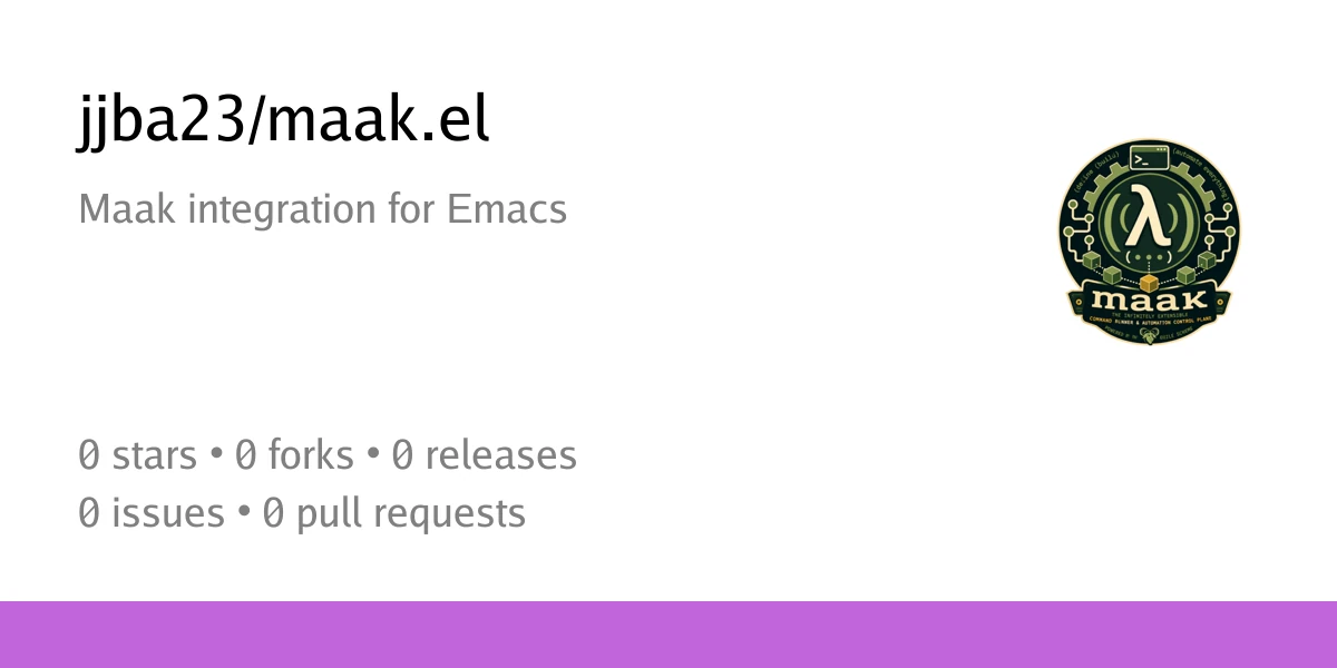 Maak.el: Lisp machine command runner in Emacs, infinitely extensible and Scheme