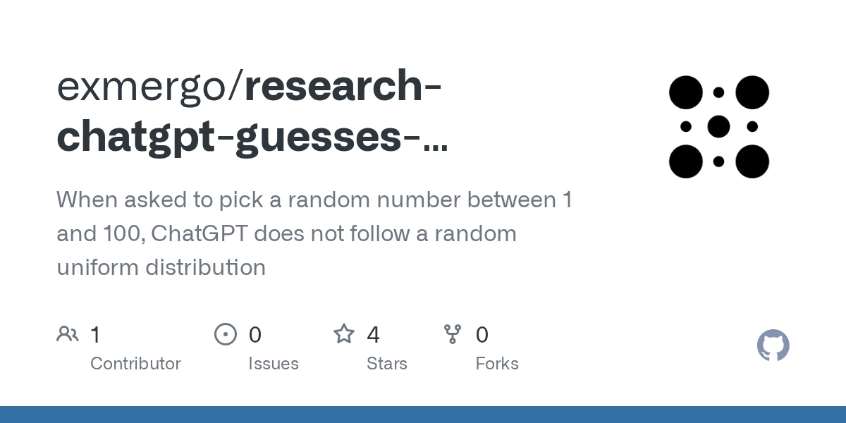 GPT Guesses Between 1 and 100