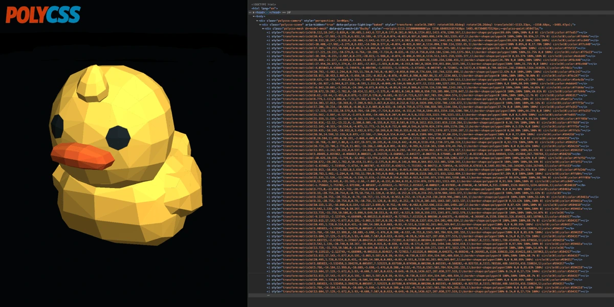 Show HN: A CSS 3D Engine (no WebGL)