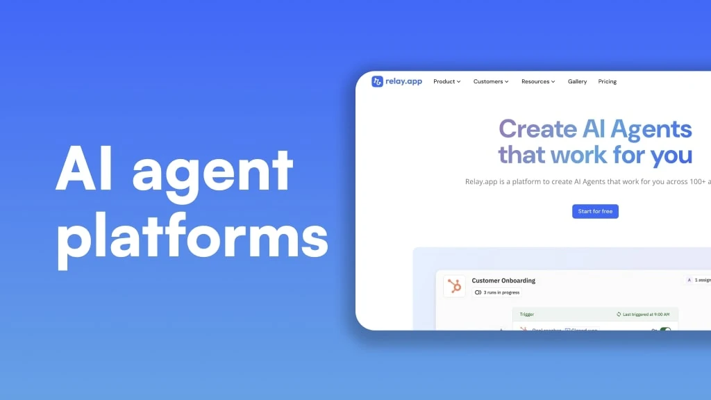 13 best AI agent platforms & builders I’m using in 2026 | Marketer Milk