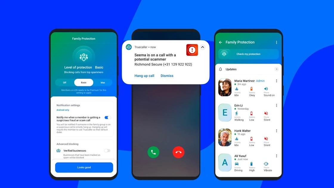 Truecaller now lets you hang up on scammers -- on behalf of your family | TechCrunch