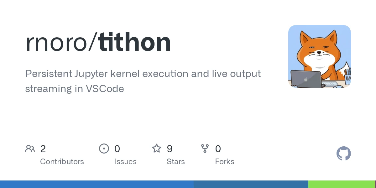 Show HN: Persistent Jupyter kernel execution and live output streaming in VSCode