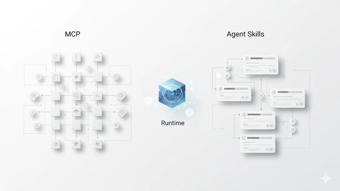 MCP vs Agent Skills: Pipes vs Playbooks