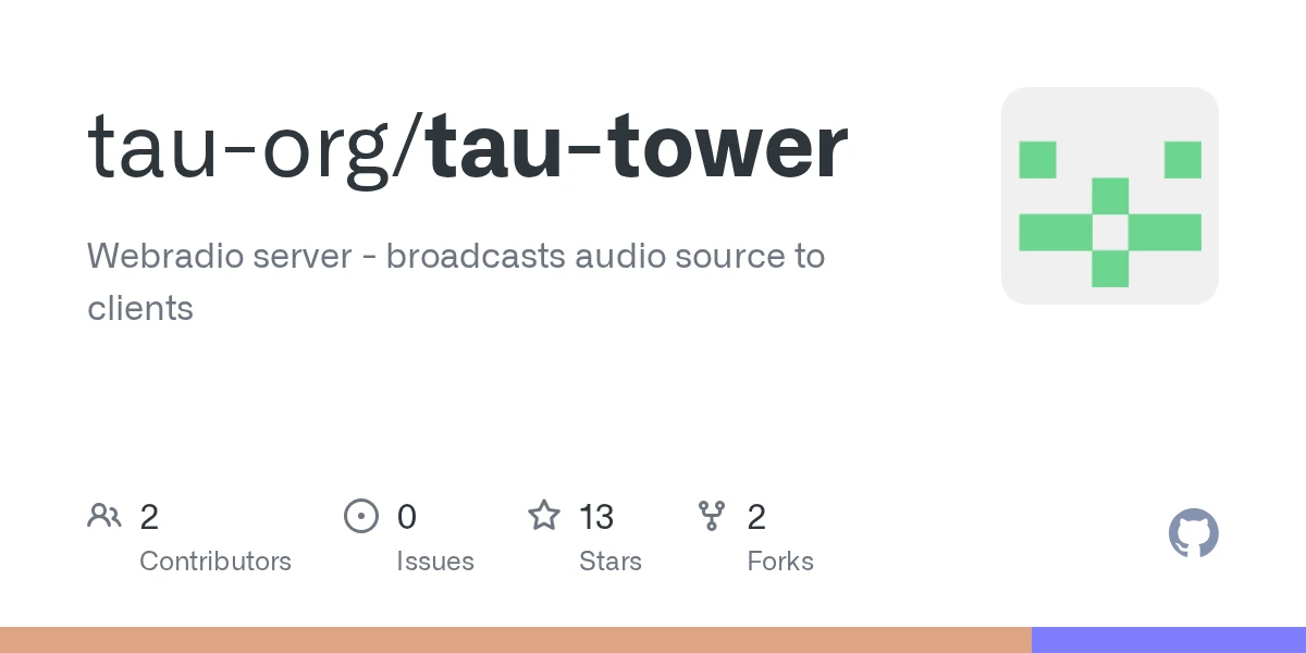 Webradio server – broadcasts audio source to clients