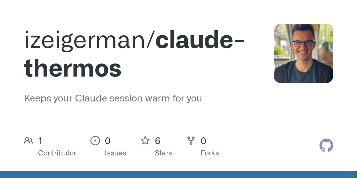 Show HN: Claude-thermos – keeps your Claude session warm for you