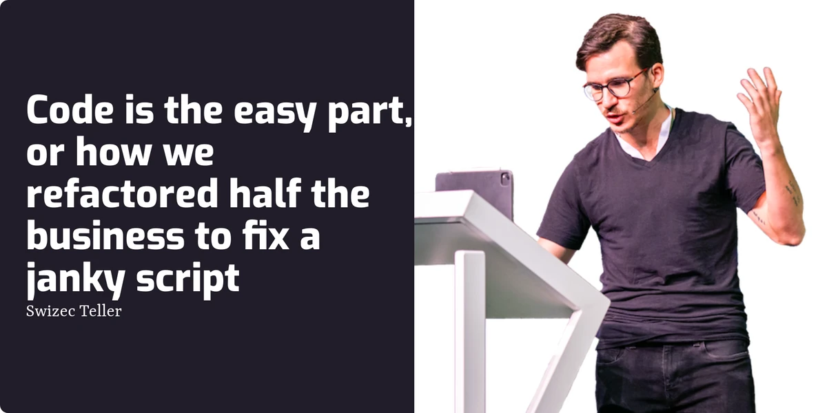 Code is the easy part