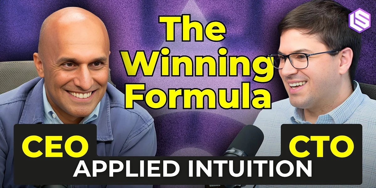 Physical AI that Moves the World — Qasar Younis & Peter Ludwig, Applied Intuition