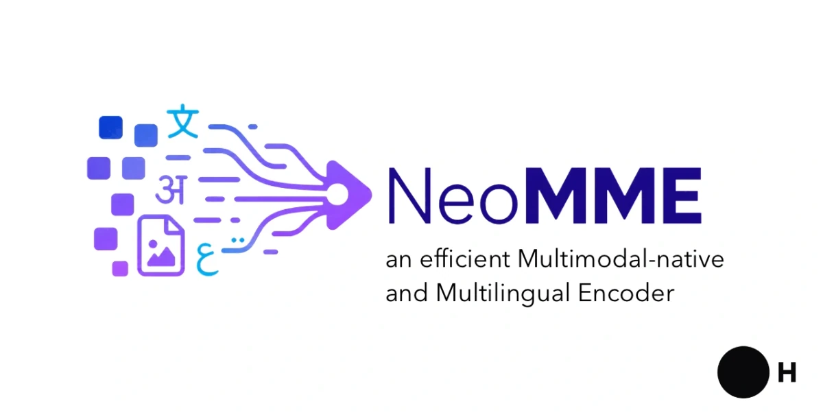 *NeoMME*: an efficient Multimodal-native and Multilingual Encoder