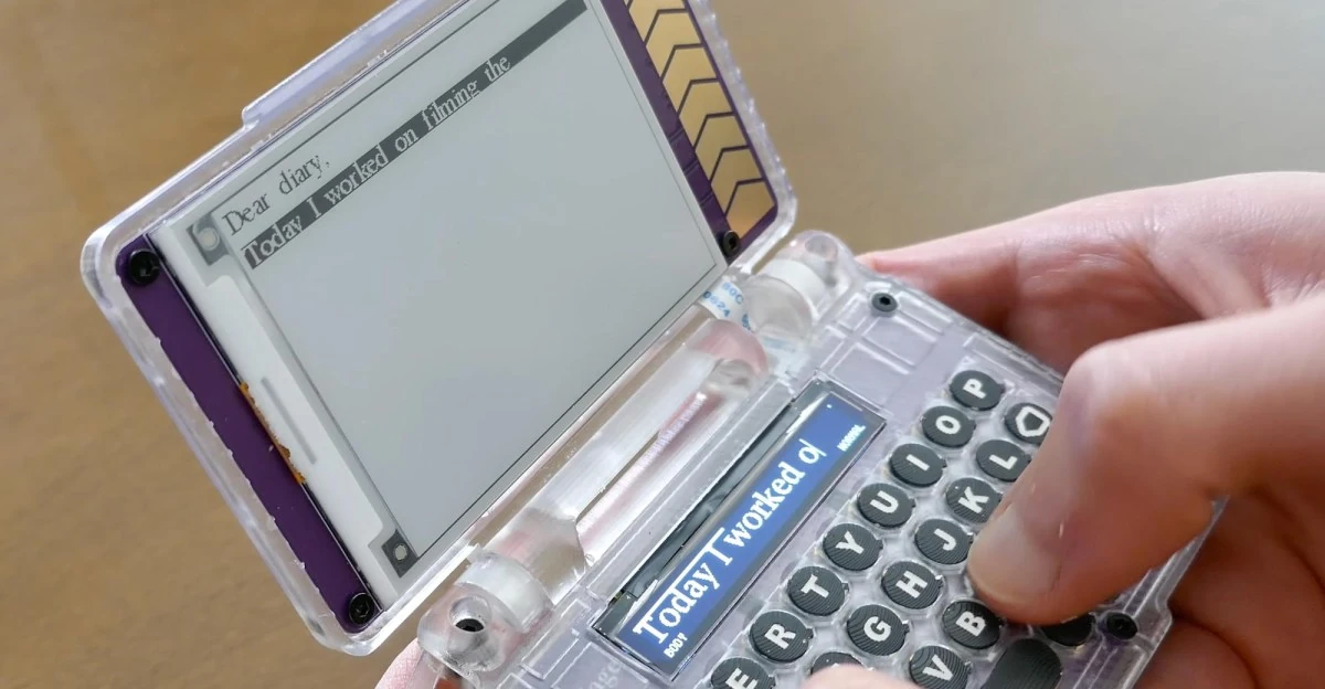 The PocketMage resurrects the PDA with an e-paper screen