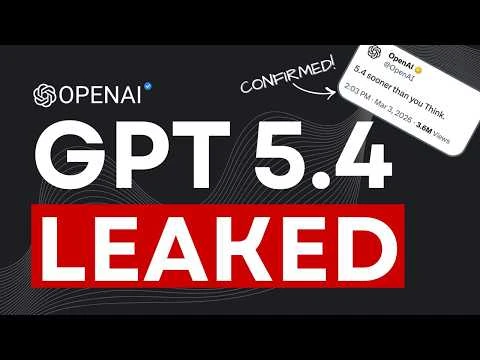 GPT-5.4 LEAKED: Early Look at the New Features!