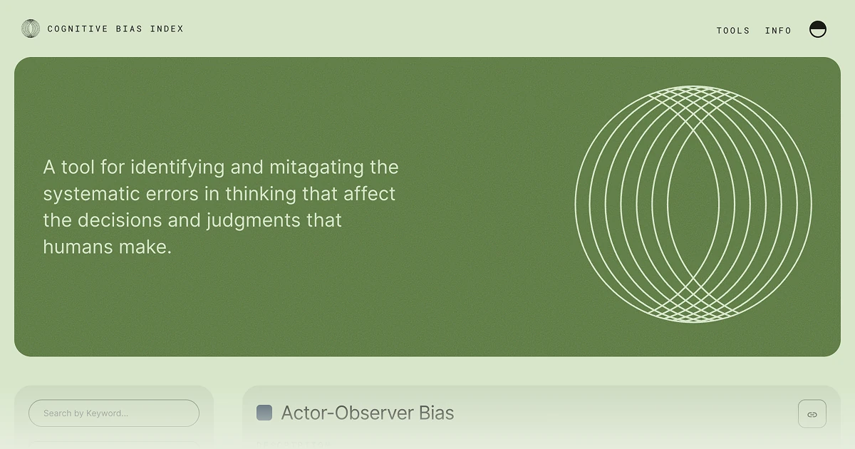 Cognitive Biases
