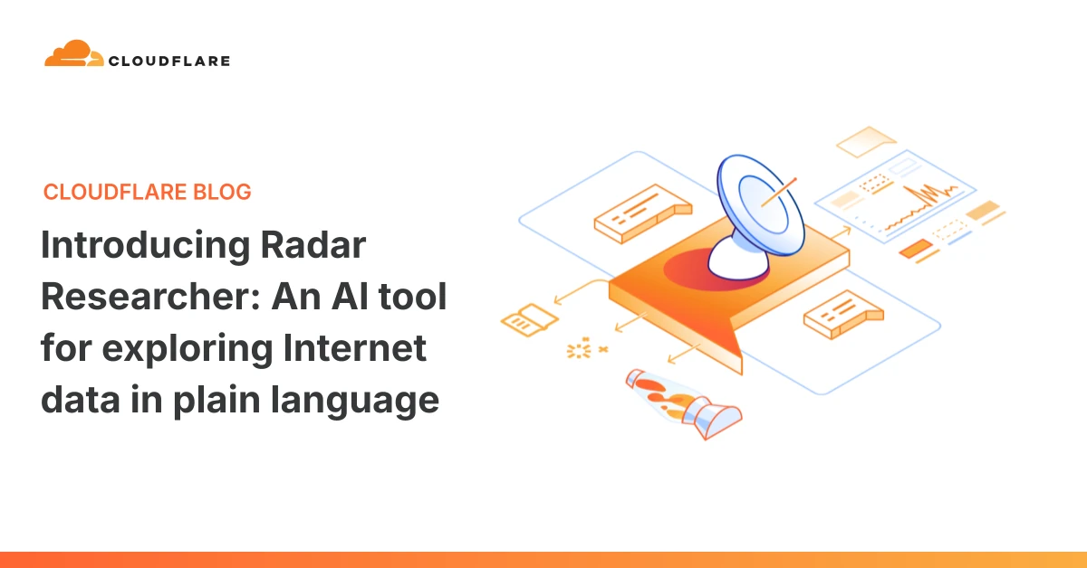 Introducing Radar Researcher: An AI tool for exploring Internet data in plain language