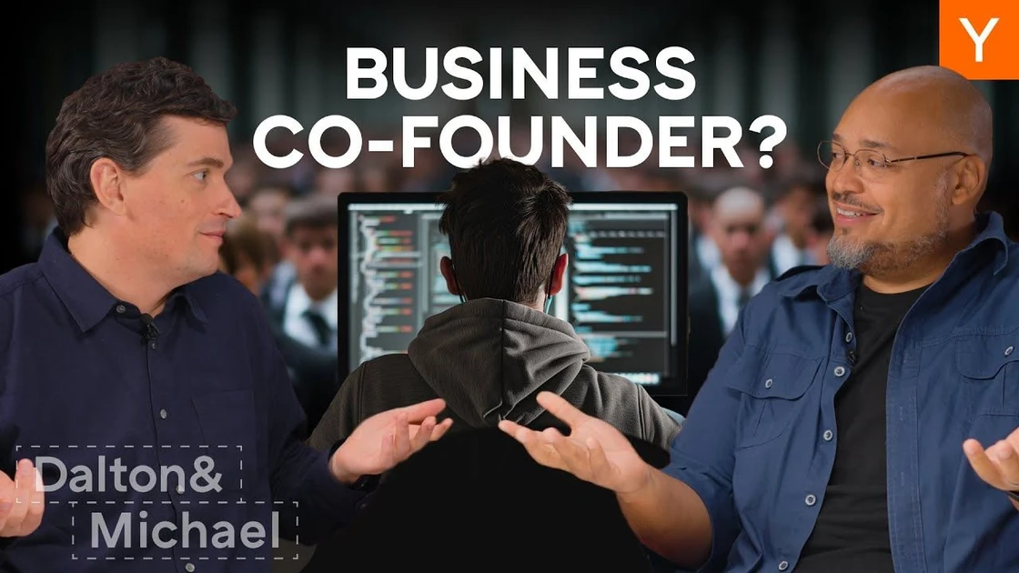 Why do investors say you need a business co-founder? | Y Combinator