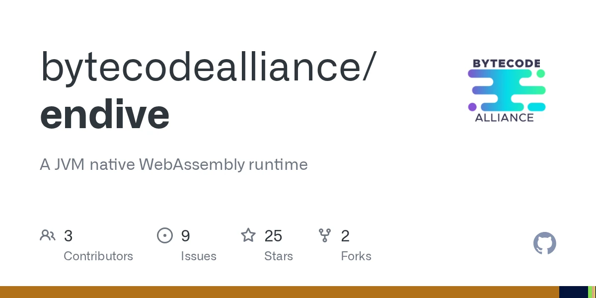 Endive: A JVM native WebAssembly runtime