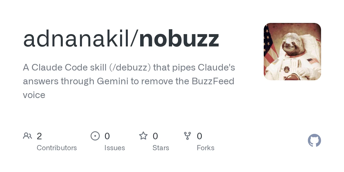 Claudette: Make Claude Stop Talking Like a BuzzFeed Article