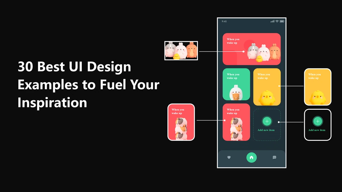 30 Creative UI Design Examples to Fuel Your Inspiration