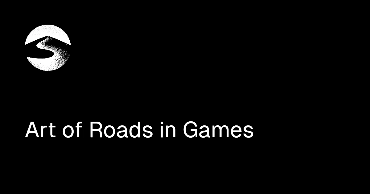Art of Roads in Games