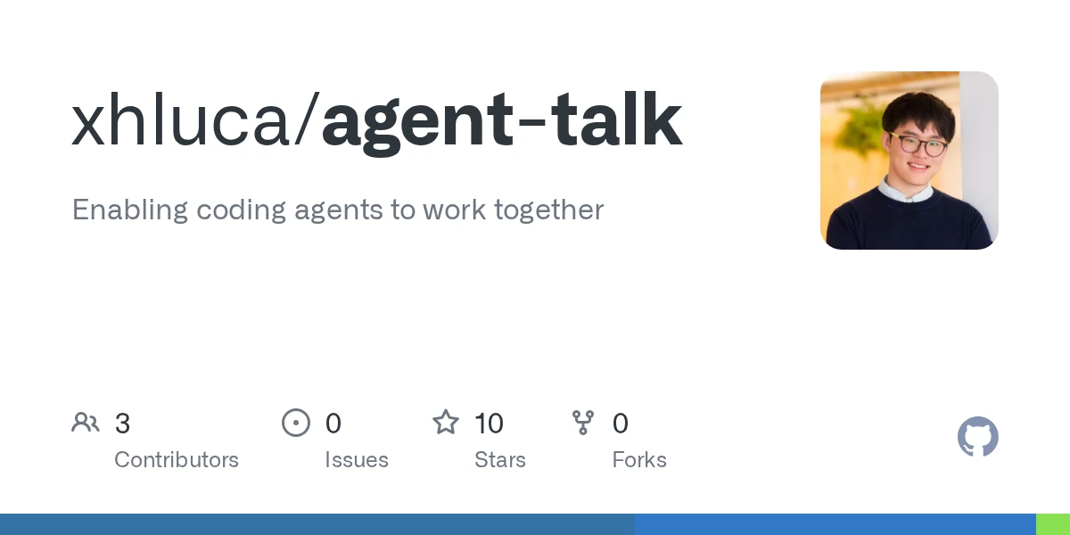Agent-talk: Enabling coding agents to work together