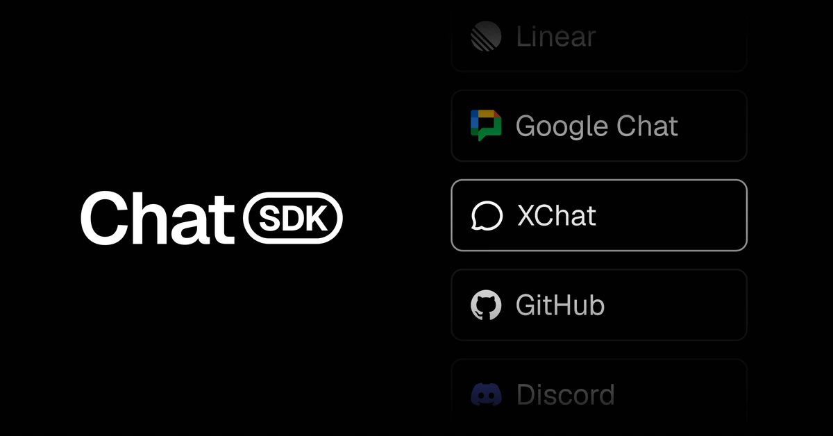 Chat SDK now supports XChat