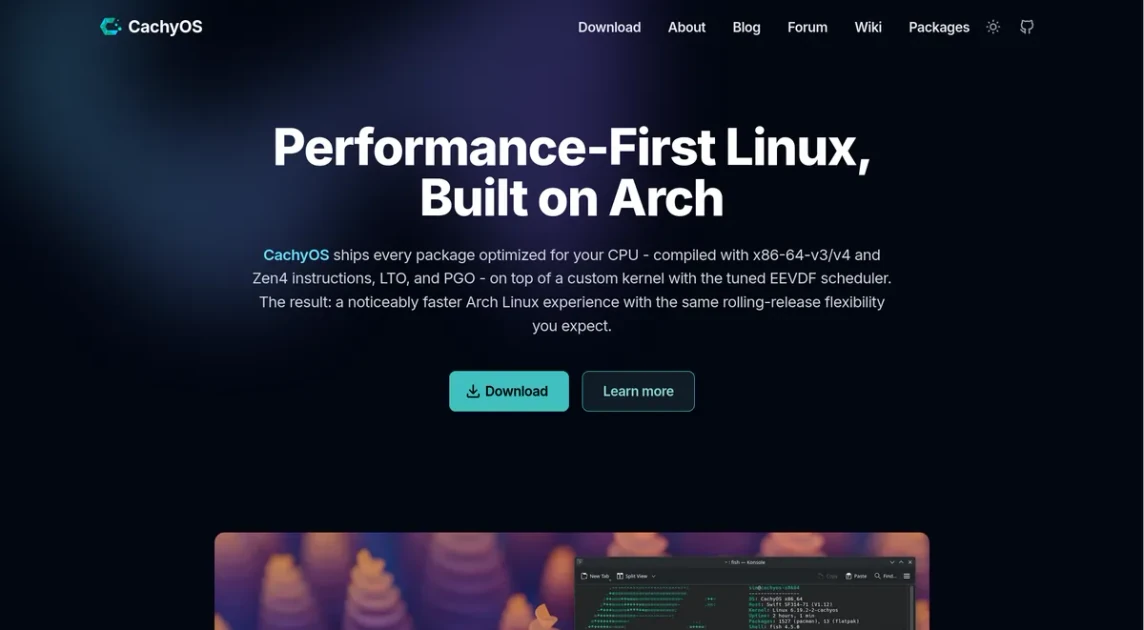 CachyOS June 2026 Release