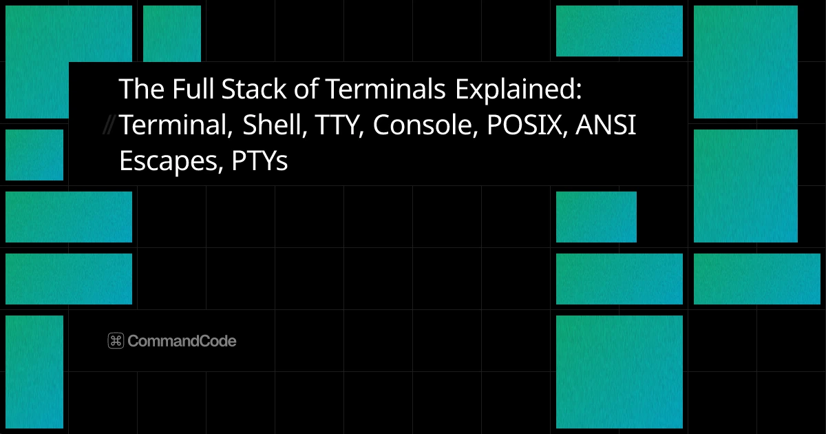 The full stack of terminals explained