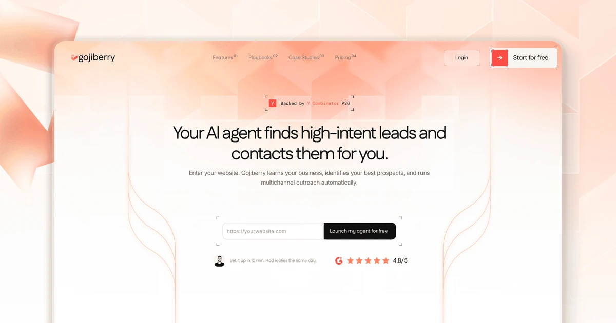 Gojiberry AI - Grow your sales with warm leads & high intent outreach