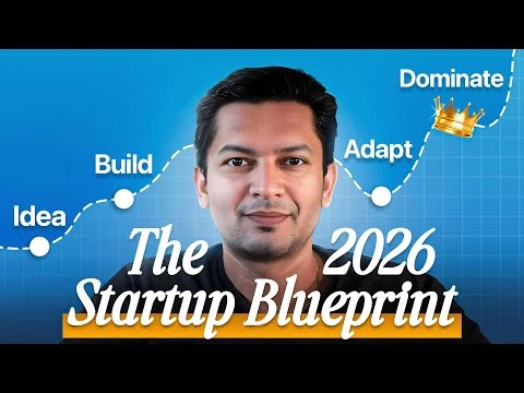 How To Build a Startup in 2026 | 10 Lessons That Save You Years
