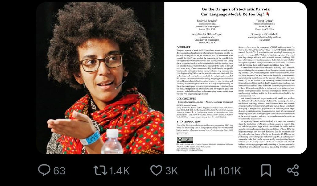 The LLM warnings Google fired Timnit Gebru over have all come true