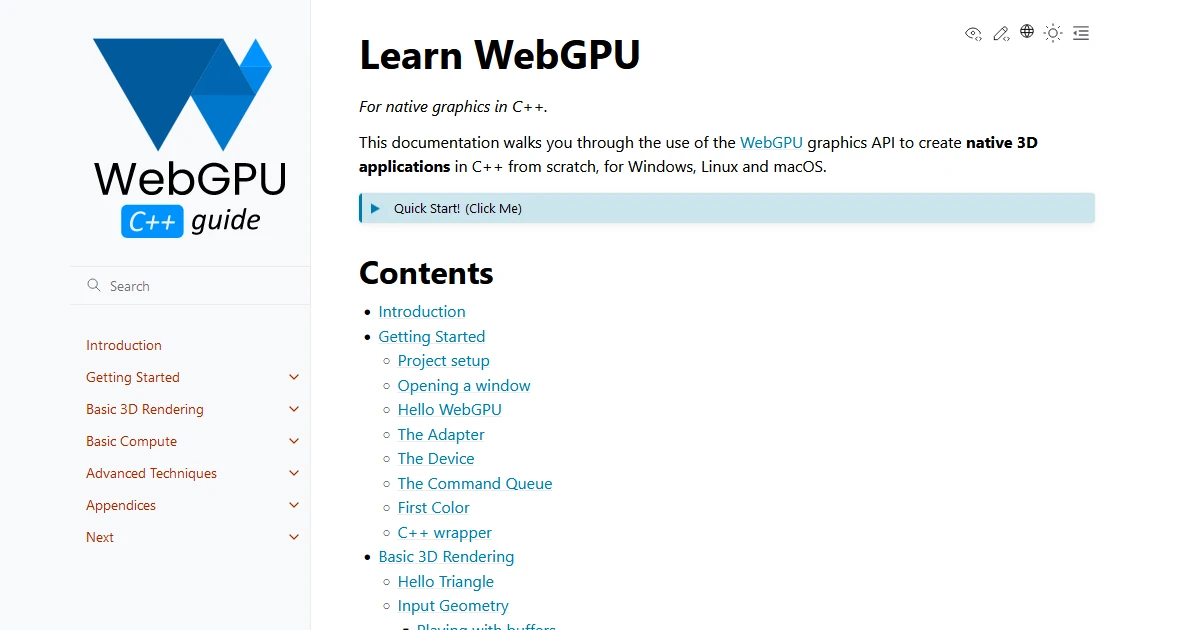 Learn WebGPU for C++