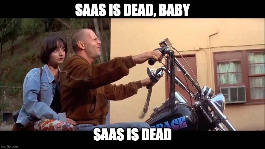 SaaS *is* dead. But not because AI "killed" it, because AI killed it