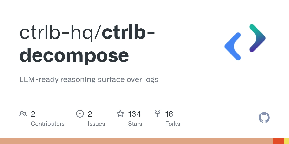 Show HN: Ctrlb-decompose: Strip the noise from logs before sending to LLMs