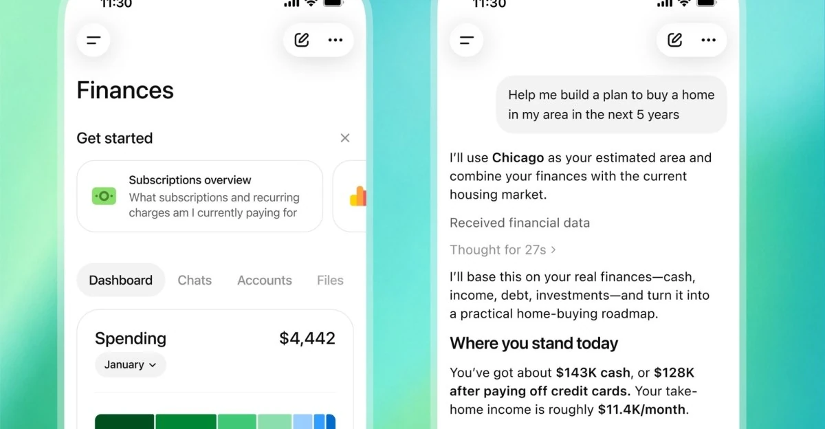 OpenAI now wants ChatGPT to access your bank accounts