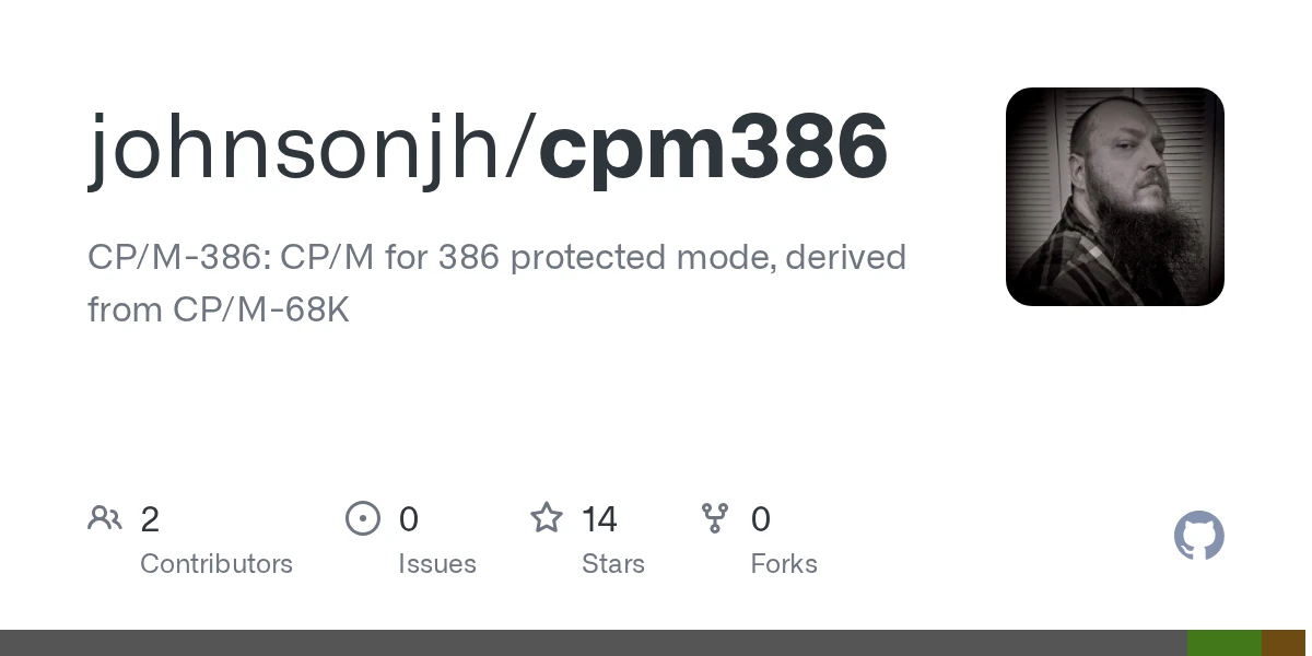 CP/M-386 – CP/M for 386 protected mode, derived from CP/M‑68K