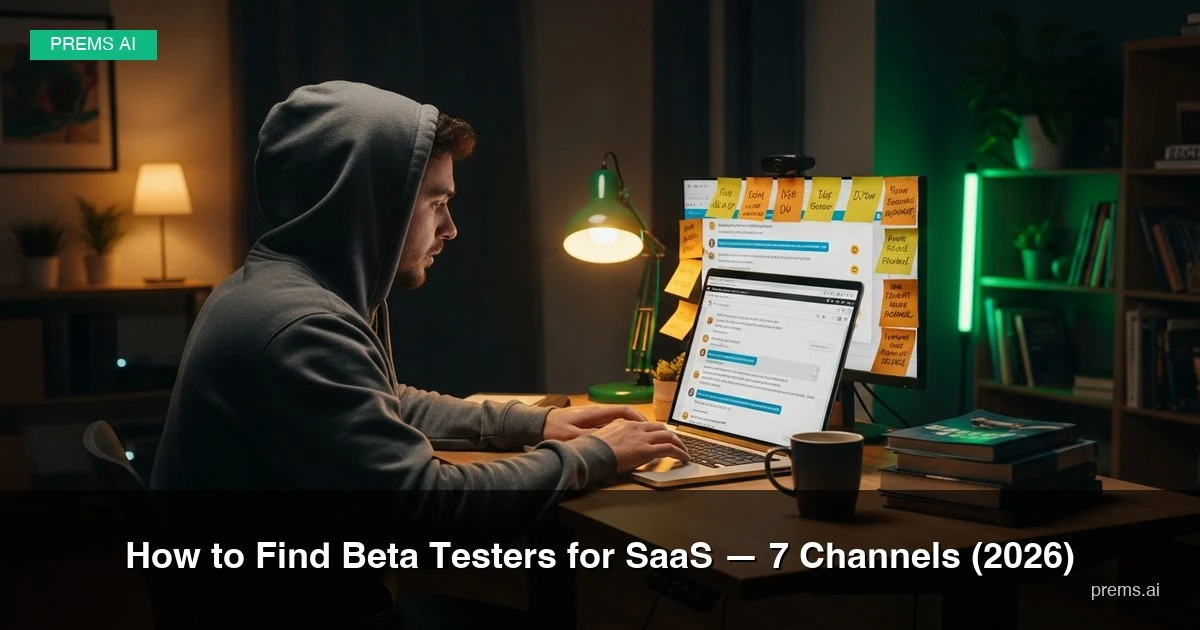 How to Find Beta Testers for SaaS in 2026: 7 Channels (Without a ...