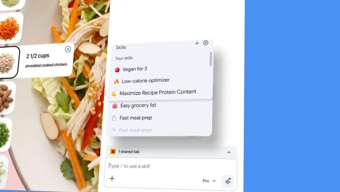 Google Chrome’s new ‘Skills’ turn your best AI prompts into one-click tools